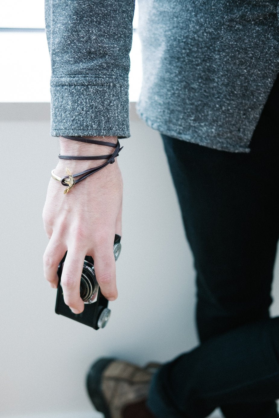 Anchor Bracelet Mens - park-shop-1