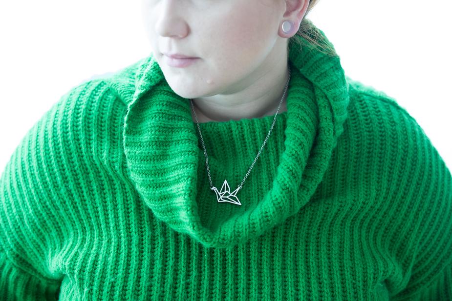 Origami Crane Necklace - park-shop-1