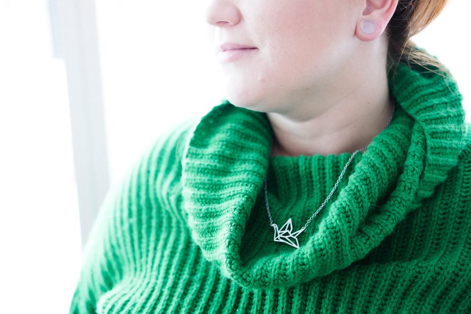 Origami Crane Necklace - park-shop-1