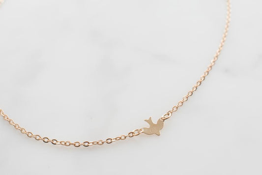 Gold Bird Necklace - park-shop-1